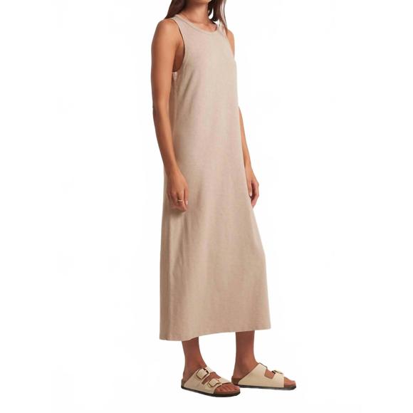 NEW Z SUPPLY mystic midi dress in putty - Picture 2 of 3